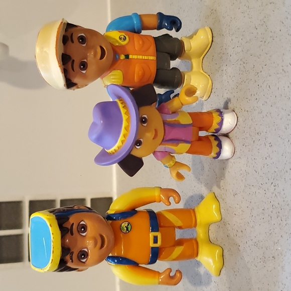 DORA THE EXPLORER & Go Diego Mini Figures, Mega Bloks / Cake Toppers - Picture 4 of 9